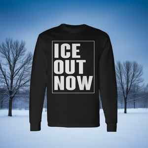 เสื้อยืดแขนยาว Abolish-Ice รุ่น Ice Out Now เสื้อยืดโปรโมชั่น - Product Image 3