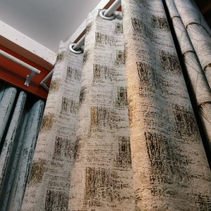 Lote de <span class=keywords><strong>stock</strong></span> de tela de lino para cortinas, cortina de tela Jacquard, tela de cortinas y materiales para usos versátiles - Product Image 4