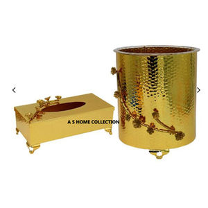 Caja de almacenamiento de pañuelos de Metal de aluminio sólido de la mejor calidad, elegante soporte de papel tisú para suministros de Hotel a buen precio - Product Image 3