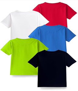 T-shirt à manches courtes pour hommes respirant prix d'usine 100% coton tricoté décontracté été - Product Image 2