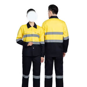 Opción de manga corta Ideal para ropa de verano Uniforme DE TRABAJO Uniforme de grado industrial para entornos difíciles Uniforme DE TRABAJO - Product Image 1