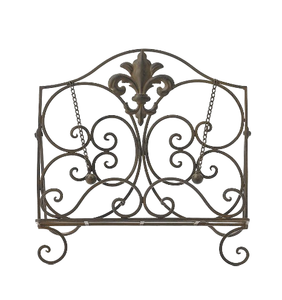 Gold Metal Magazine <b>Rack</b> Black Book Ends Decorative Accessories Tabletop Book Cases <b>Bench</b> Hand Made Book <b>Rack</b> - Product Image 4