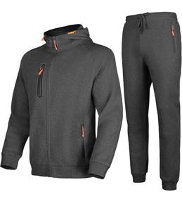 Survêtements pour hommes de haute qualité, respectueux de l'environnement, respirants et à séchage rapide, de grande taille pour l'hiver. - Product Image 1