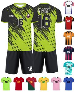 Uniforme de fútbol unisex personalizado, camisas de malla cómodas, pantalones cortos, conjunto de fútbol elegante, MOQ bajo, alta calidad, secado rápido, ligero - Product Image 5