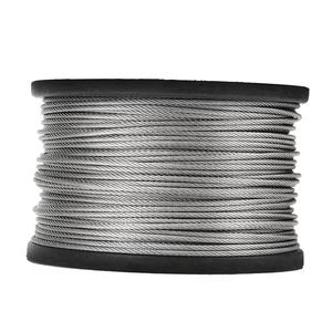Corde à linge et ligne de pêche en acier inoxydable 304 avec revêtement de couleur pour l'extérieur Fil d'acier scellé en plastique - Product Image 4