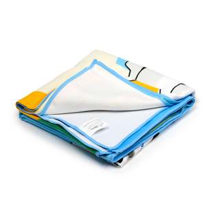 Serviette de plage de luxe originale Stormtrooper en microfibre, écologique, en tissu gaufré, avec motif et logo jacquard personnalisés pour la journée de surf - Product Image 4
