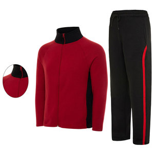 Survêtement en polaire de haute qualité personnalisable pour hommes Nouveau design Ensemble de sport de jogging 2 pièces Logo Top pour l'hiver Caractéristique respirante - Product Image 4