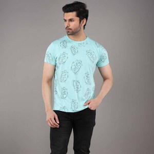 Conception de t-shirt personnalisé, créez votre propre t-shirt unisexe pour adultes, t-shirts personnalisés en tissu tri-blend - Product Image 5