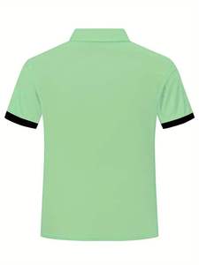 2025 nouveaux hommes Polo T-Shirt 100% coton brodé Golf sport chemise fermeture éclair Styles tenue décontracté solide Premium tissu col Polo - Product Image 6