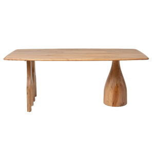 Mesa de comedor de madera de acacia - Product Image 4