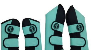 Bottes de voyage pour chevaux en néoprène souple de qualité supérieure avec design respirant Protection maximale des jambes Culottes - Product Image 2