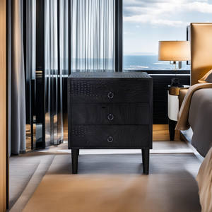 Chevets en bois de style moderne de haute qualité, imitation peau de requin, meubles de chambre à coucher pour une utilisation multi-pièces, en provenance du Vietnam - Product Image 2