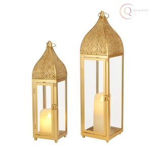 Premium Metal <b>Candle</b> <b>Holder</b> <b>Lantern</b> with Classic Design Waterproof & Durable | Custom Color | for Home Hotel & Event Decoration - Product Image 2