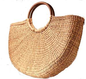 Bolso de jacinto de agua desechable multifuncional hecho a mano simple de artesanía de alta calidad de Vietnam - Product Image 1