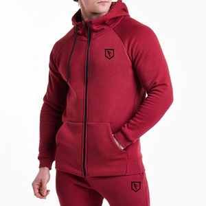 เสื้อกันหนาวมีฮู้ดแขนยาวผ้าฝ้าย100% ซิปตรงกับกางเกงจ็อกเกอร์ - Product Image 3