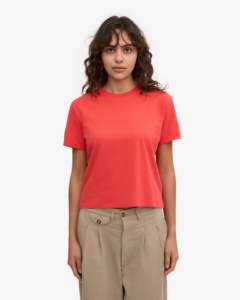 Camiseta personalizada de mujer Boxy Premium al por mayor 2025 Camiseta activa de alta calidad personalizable para mujer - Product Image 6