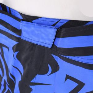 กางเกงขาสั้น MMA สำหรับผู้ชาย,กางเกงชกมวยแบบไทยขาสั้นระบายอากาศได้ดีปรับแต่งได้ตามต้องการดีไซน์ของคุณเอง - Product Image 4