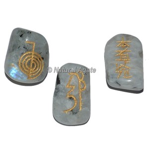 Juego de Reiki de Jaspe Dalmático de Piedra Natural en Línea - Product Image 2