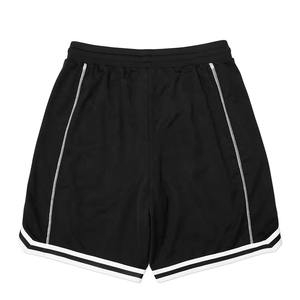 กางเกงขาสั้นย้อนยุคสองชั้นมีกระเป๋าสำหรับผู้ชายสำหรับฝึกบาสเก็ตบอลพื้นฐานตามสั่ง - Product Image 2