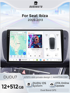MEKEDE-Reproductor multimedia para coche, autorradio estéreo, Android, DUDU, navegación GPS, para Seat <span class=keywords><strong>Ibiza</strong></span> 2009-2013 - Product Image 6