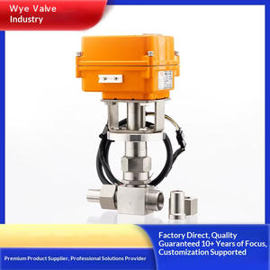 Válvula <span class=keywords><strong>de</strong></span> aguja eléctrica inteligente <span class=keywords><strong>de</strong></span> microcontrol <span class=keywords><strong>de</strong></span> caudal para oxígeno, gases medicinales y agua concentrada <span class=keywords><strong>de</strong></span> alta presión - Product Image 2