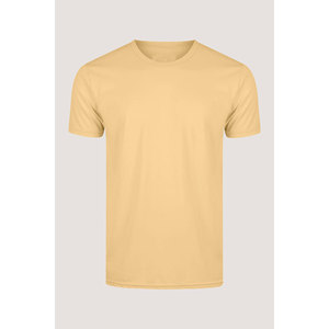 Camisetas de hombre de marca personalizada cuello redondo Logo 180 GSM 100% algodón Raglan cuello redondo Camiseta - Product Image 3