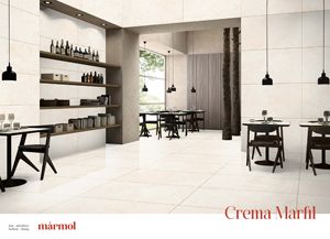 CREMA MARFIL, azulejos de porcelana esmaltada cuadrada mate de 600x1200mm, azulejos antideslizantes antibacterianos modernos para cocina Exterior, azulejos para sala de estar - Product Image 2