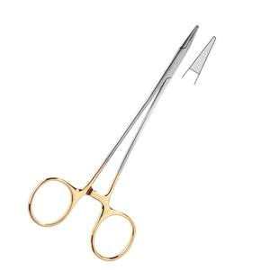 Microvascular Needle Holder Fine Tip Stainless Steel Manual Precision <b>Surgical</b> Forceps CE ISO <b>Basis</b> <b>Surgical</b> <b>Instruments</b> - Product Image 2