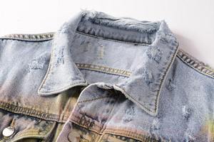 Vestes en jean personnalisées par sublimation pour hommes et femmes, qualité supérieure, vêtements élégants, vente en gros OEM ODM - Product Image 2