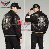Chaquetas de cuero a granel OEM de alta calidad para Hombres: chaquetas de motociclista clásicas de estilo americano para hombres, ideales para entusiastas de las motocicletas