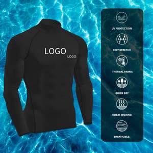 Wholesale Latest Design Your Own Sublimated Custom Logo <b>Printed</b> UV <b>Surf</b> Rash Guard Manufacturer Sportswear Custoimzed - Product Image 6