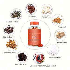 Gummies d'agrandissement des fesses à faible MOQ, efficaces pour des fesses plus volumineuses, marque privée, pour l'amélioration des hanches et des fesses - Product Image 3