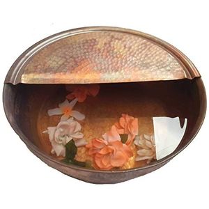 Cuencos de pedicura grandes y elegantes de cobre con acabados lisos, perfectos para tratamientos de spa de lujo y cuidado profesional de las uñas - Product Image 4