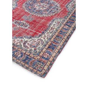 Alfombras de Lana Anudadas a Mano de Gran Tamaño, Diseño de Medallón Rojo y Naranja, para Sala de Estar o Pasillo - Pae-2423 - Product Image 2