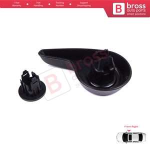 BDP1421-2 Manija de ajuste del reclinador delantero derecho, negra, para Megane MK4 B9A K9A Talis LP KP 2015 en adelante 874016692R - Product Image 4