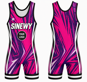Personalized Breathable Eco-Friendly <b>Wrestling</b> <b>Singlet</b> <b>Men</b> Custom Sublimation Athletic Teamwear Stretch Fabric Competition - Product Image 2