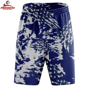 Pantalones Cortos Deportivos Grises para Hombre, Diseño Nuevo, OEM, Elásticos en 4 Direcciones - Product Image 5