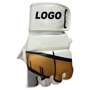 Gants de boxe en cuir pour hommes sur mesure, lacés, cousus, personnalisés, anti-rides, respirants, confortables, décontractés, pour adultes - Product Image 3