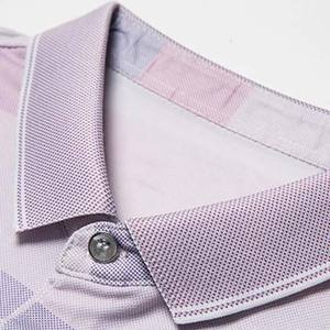 Ropa de hombre con estampado de bordado y logotipo personalizado, camisetas polo de calle de alta calidad, ropa de verano de manga corta de algodón de talla grande - Product Image 2