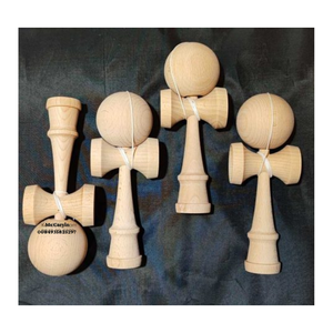 Kendama ไม้ไผ่ไม้ของเล่นเด็กก่อนวัยเรียนของขวัญคริสต์มาสเกมญี่ปุ่นแบบดั้งเดิมมาตรฐาน kendama-caryln - Product Image 3
