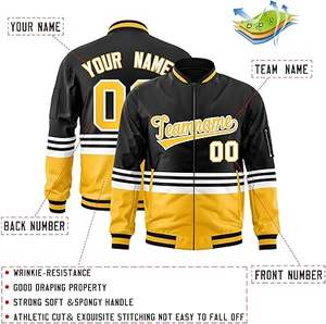 เสื้อแจ็กเก็ตมีปกคอตั้งผ้าวูลแบบบางใส่ได้ทนทานแบบกลับด้านได้เหมาะสำหรับฤดูหนาว - Product Image 3