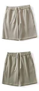 Wholesale Graphic Jogger Running <b>Shorts</b> Athletic Workout Cotton Sweat Gym <b>Mens</b> <b>Short</b> <b>Shorts</b> Fitness Running Acid Wash <b>Shorts</b> - Product Image 2
