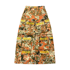 Pantalones Cargo Camuflados Y2k Personalizados con Múltiples Bolsillos para Hombre, Pantalones Deportivos Camuflados de Pierna Recta Holgados con Estampado Digital - Product Image 4