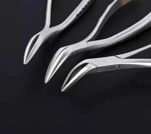 Orthodontic Tooth Extraction Forceps Set Customized Logo Manual Steel Dental Instruments Reusable Root Fragment Pliers - Product Image 5