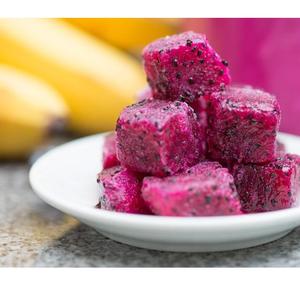 Vietnam IQF Frozen Red Pitaya Factory Supply Sweet Dragon Fruit Cubes pour Smoothies Export Bulk Prix de gros disponible - Product Image 3
