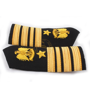Custom Epaulets <b>Uniform</b> Accessories Shoulder Boards Epaulettes and Badge Formal Epaulette - Product Image 3