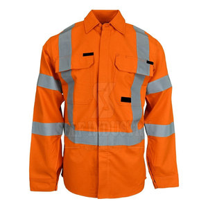 Dernière conception de chemises de soudage FR pour hommes avec logo personnalisé Vêtements de sécurité étanches à l'eau - Product Image 1