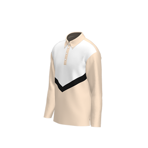 Polo décontracté à manches longues en pur coton respirant et solide pour homme, de qualité supérieure, à la mode, pour printemps et automne - Product Image 3