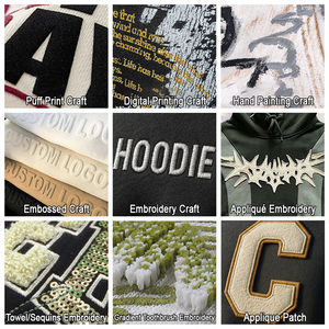 Fabricant de vêtements Boxy Baggy recadrée broderie rose délavé à l'acide diamant sweat à capuche délavé strass vestes zippées pour hommes - Product Image 3