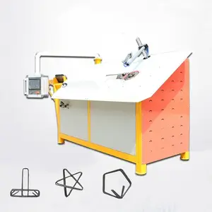 máquinas dobradeiras de arame inoxidável máquina de dobra de vergalhões cnc 2d